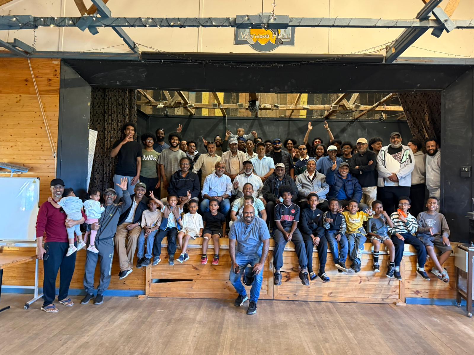 Community gathering — group photo